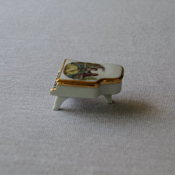 French Made Porcelain Limoges France Piano - Picture 7 of 10
